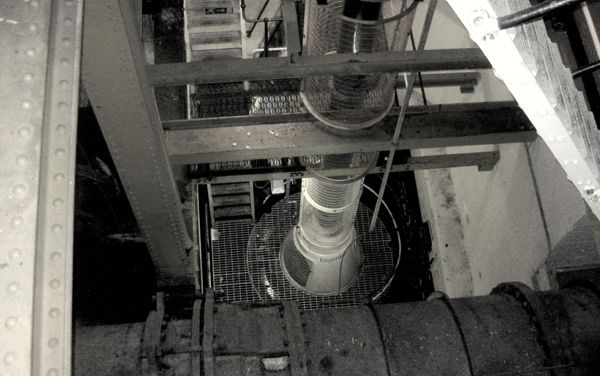A system of pipes underground